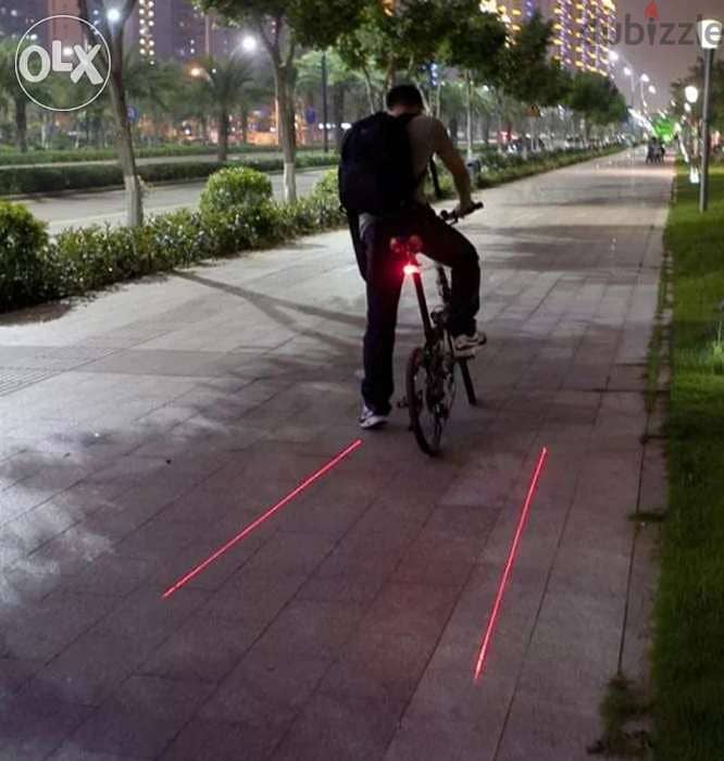 Cycling laser rear 2