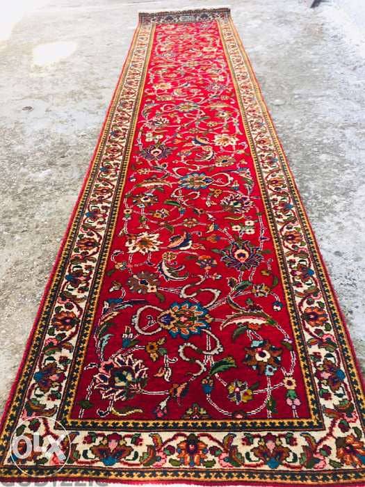 سجاد عجمي . شغل يدوي صوف تبريز385/85. persian carpet. tapis. Hand made 1
