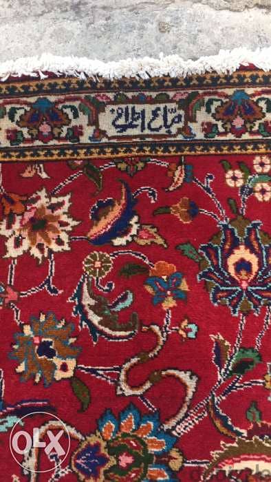 سجاد عجمي . شغل يدوي صوف تبريز385/85. persian carpet. tapis. Hand made 5