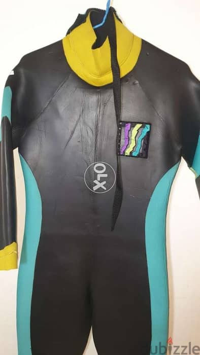 freedive 5mm diving suit medium and small