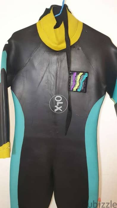 freedive 5mm diving suit medium and small 0