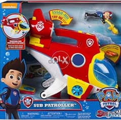 PAW Patrol - Sub Patroller Transforming Vehicle with Lights, Sounds an