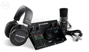 m-audio mtrack package 3 in1