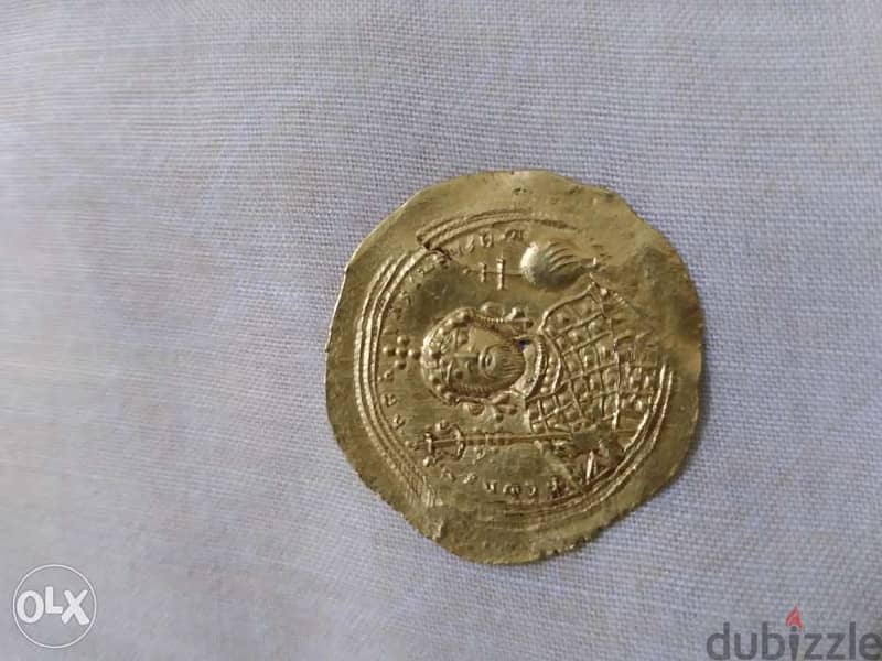 Jesus Christ Gold coin king of Kings Byzantine Constantine IX 1042 AD 1