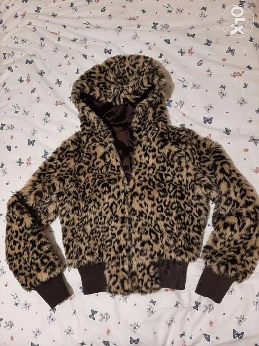 Tiger print wool jacket 1