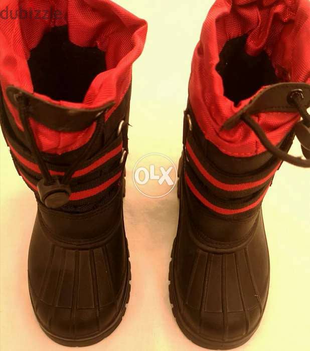 Kids boots Le chamois made in France / جزمة ولادي شتوية غير مستعملة 0