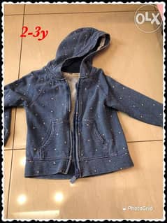 jacket for girls 2-3y for 0