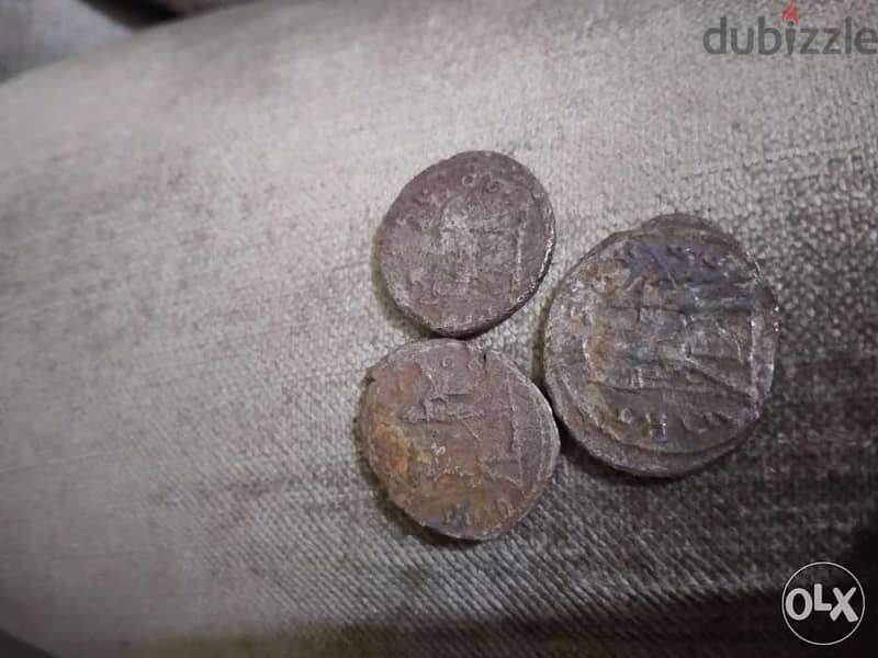 Set  three Silver Billion Roman coins Emperor Valerian& son Gallienuis 1