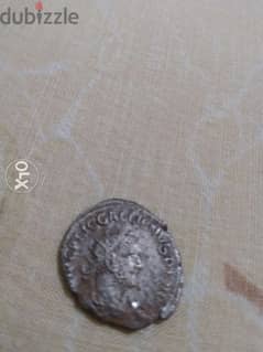 Roman Silvered Billion coin for Emperor Valerian year 255 AD