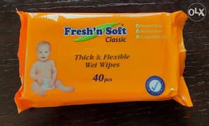 Fresh n soft classic wet wipes