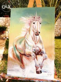 Horse painting 0