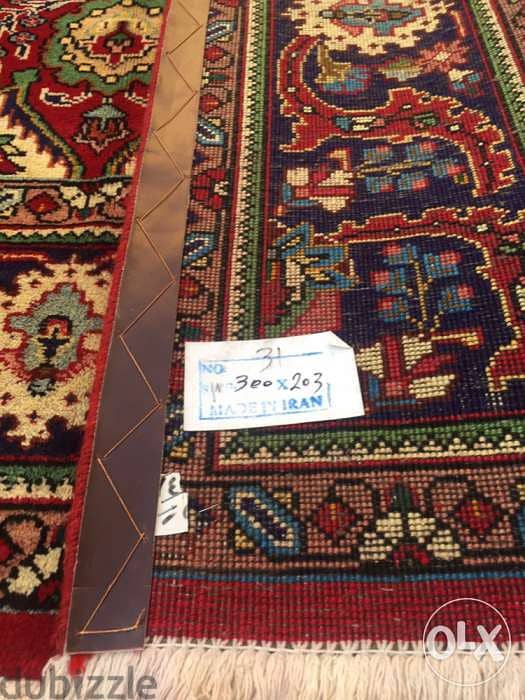 سجاد عجمي . شغل يدوي صوف تبربز. persian carpet. Hand made 7