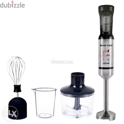 silvercrest مجموعة خلاط hand blender 4 in 1 3000 W