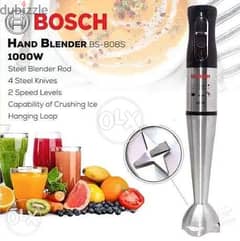 Bosch_Hand Blender Stick BS 808 High Quality Stainless Steel One Speed