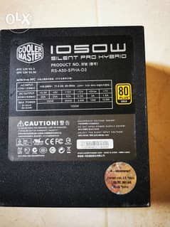 (Non working) Cooler master Silent pro hybrid 1050 w power supply