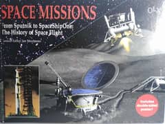 SPACE MISSIONS book (from sputnik to SpaceShipOne: space flights hist) 0