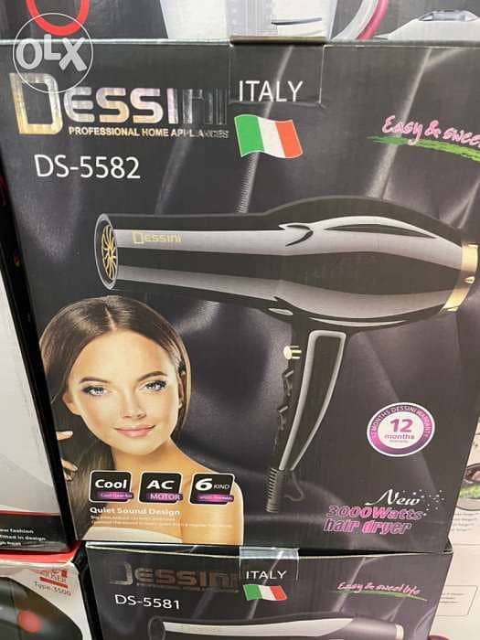 Dessini DS-5582 hair dryer 3500 W 0