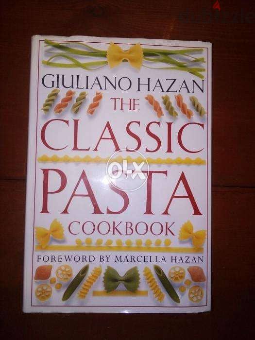 Giuliano hazan classic Pasta cook book over 100 pastas - book as new 0