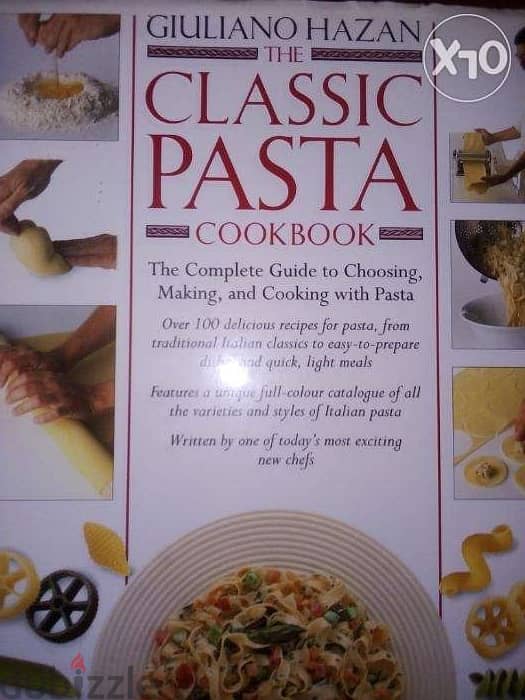 Giuliano hazan classic Pasta cook book over 100 pastas - book as new 1