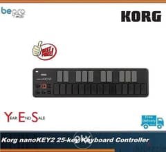 Korg nanoKEY2 25-key Keyboard Controller - Black & White