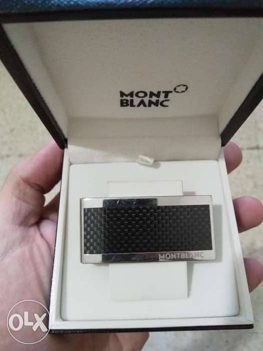 Original used Mont Blanc money clip 0