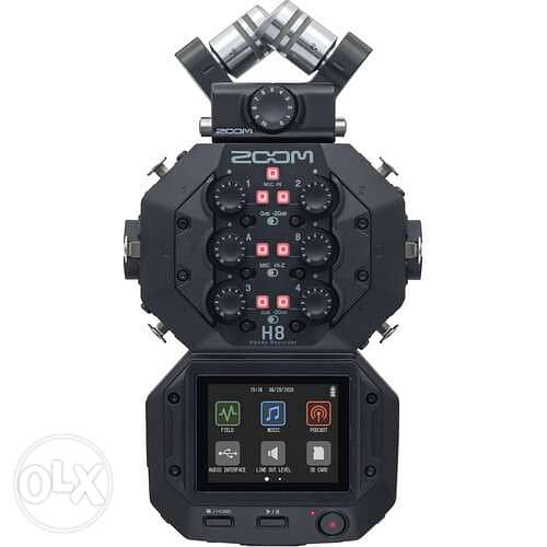 Zoom H8 8-Input / 12-Track Portable Handy Recorder 1