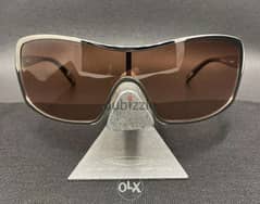 oakley Remedy sunglasses golden frame bronze glass in very good cond 0