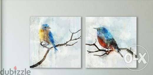 Set of 2 paintings