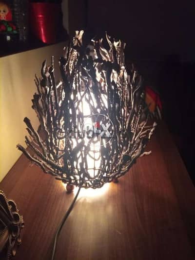 Rattan lampe lampadaire