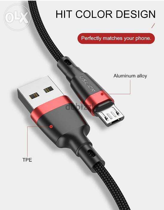 Micro fast usb charger cable 3m length best quality 1