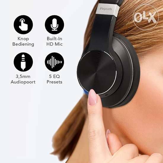 LifeGoods Bluetooth Headphone – Wireless Over-Ear Headphonone 3