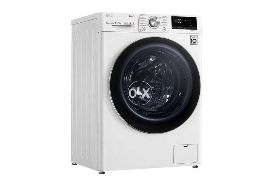 LG  F4V5RGPOW 10.5kg / 7kg, 1400rpm, Washer Dryer - Whit 0