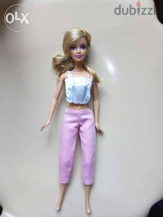 FASHION FEVER Barbie Mattel2000 bendable legs as new doll in outfit=16 0