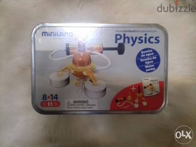 Physics learning game original Miniland company