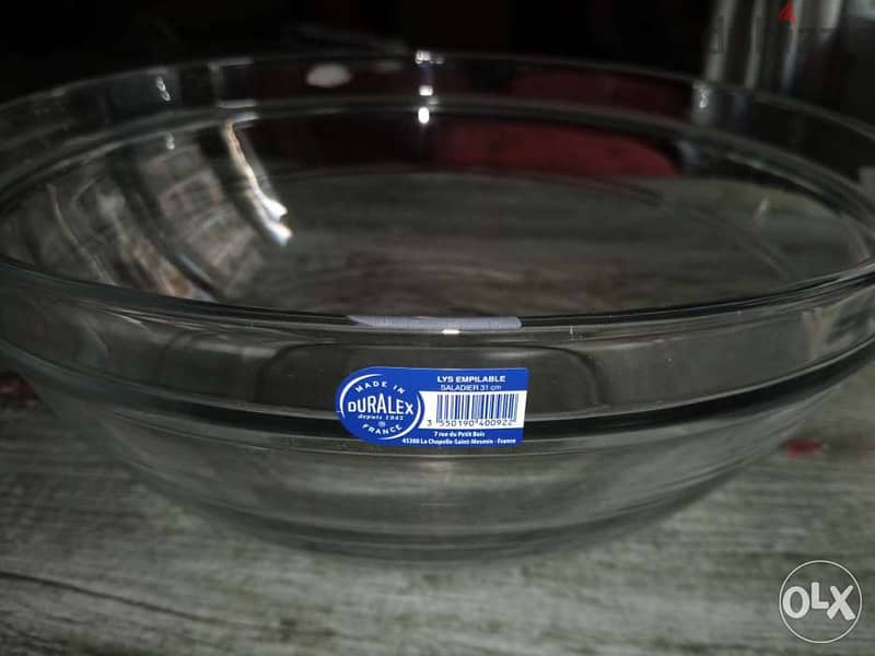 Large Duralex new serving bowl 6$ 0