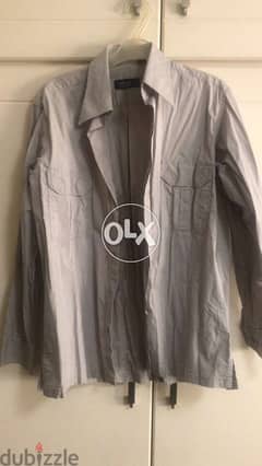 chemise greyj size L man shirt 0