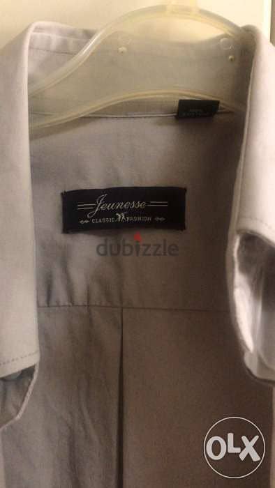 chemise greyj size L man shirt 1