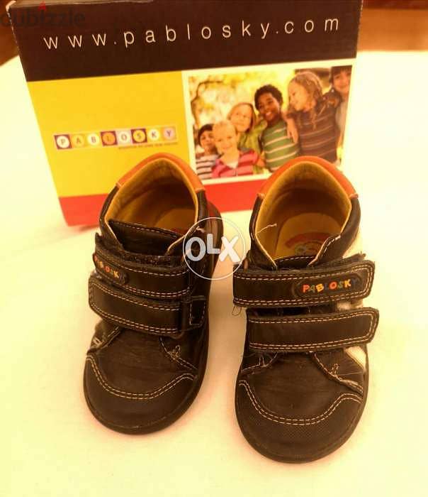 Pablosky kids shoes size 21 / حذاء ولادي 1