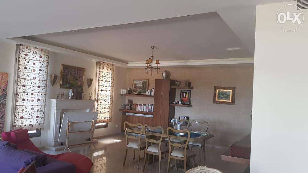 L08730 - Apartment For Rent with Garden and Terrace in Baabdat 1