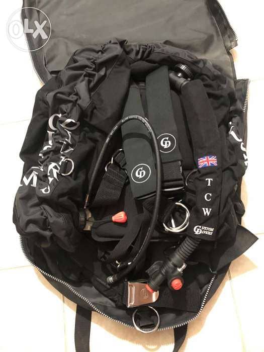 Technical Cordless Wing (TCW) Diving Instructor Equipment BCD 0