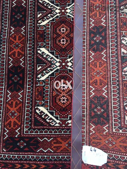 سجادة عجمية. شغل يدوي صوف بخارى200/85. Persian Carpet. Hand made 4
