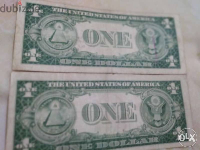 USA set of Two Silver Banknote 1935 and 1957 1