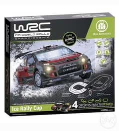 WRC Slot Racing Set,Ice Rally Cup.