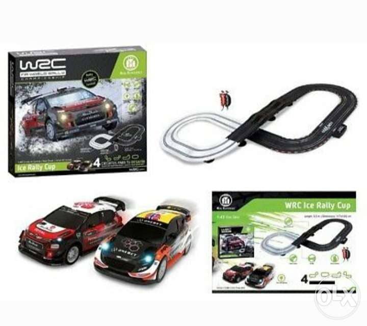 WRC Slot Racing Set,Ice Rally Cup. 1