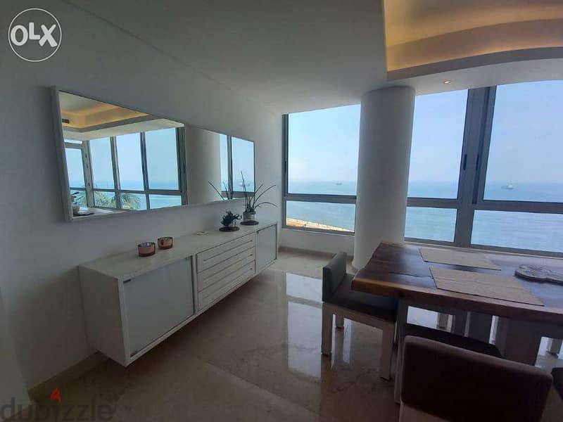 Furnished 220Sq In Dbayeh (Sea View), 1
