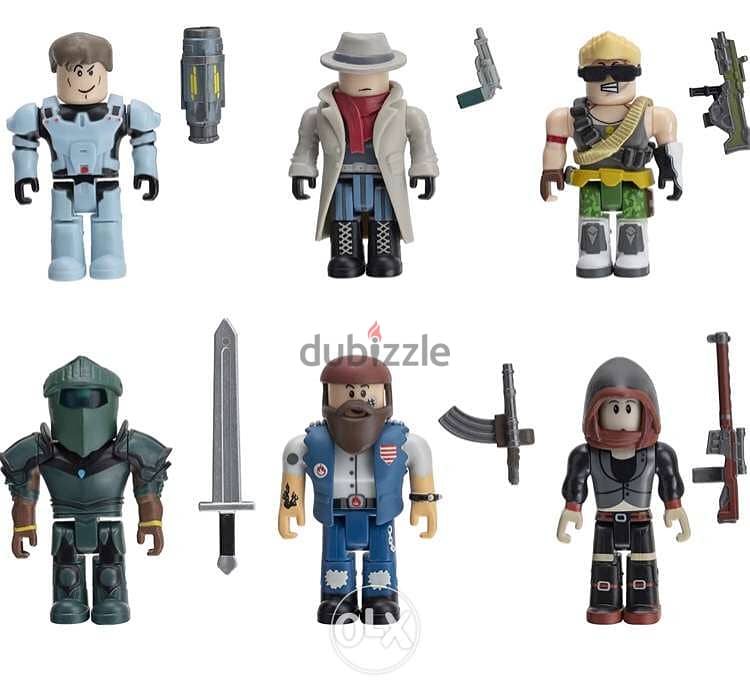 Roblox Action Collection - Q-Clash Six Figure Pack 1