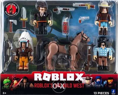 Roblox Action Collection - The Wild West Five Figure Pack