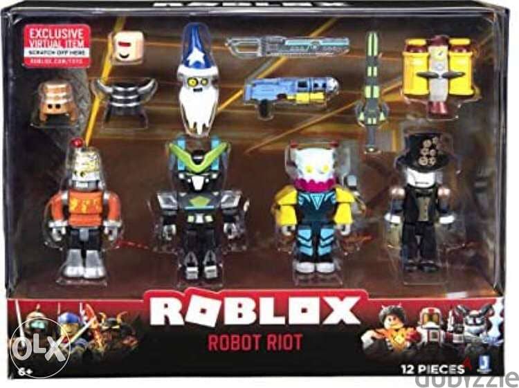 Roblox Action Collection - Robot Riot Four Figure pack 0
