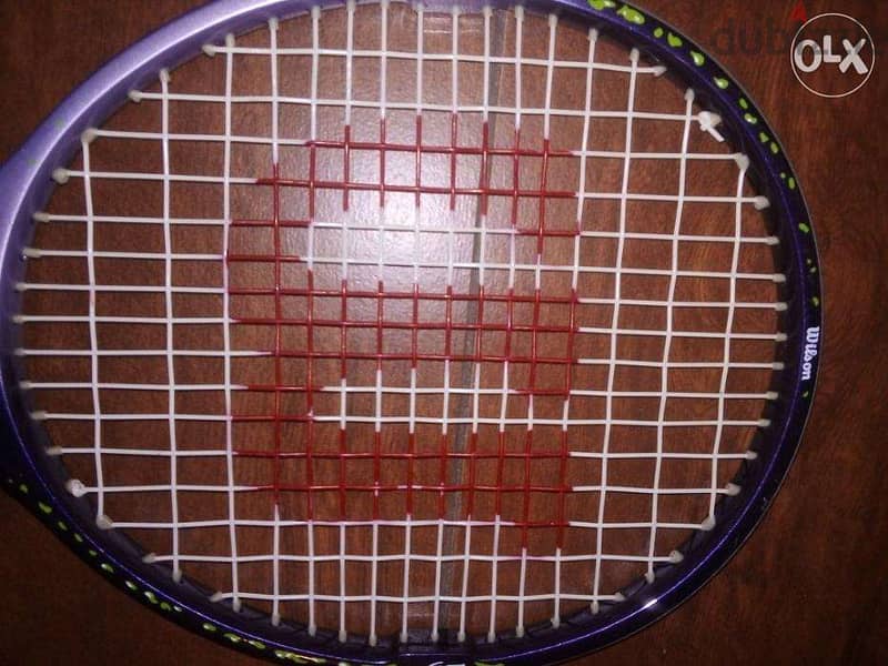 Wilson staff racket mid size head in very good cond 7