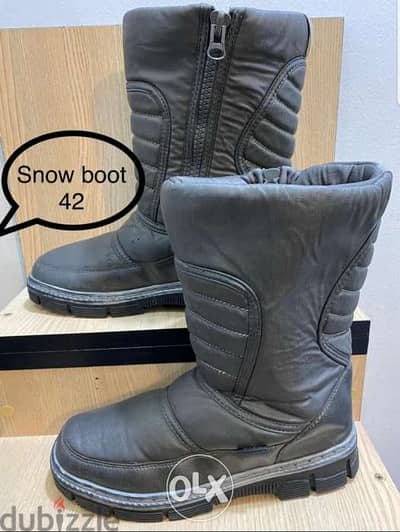 Snow boot size 42